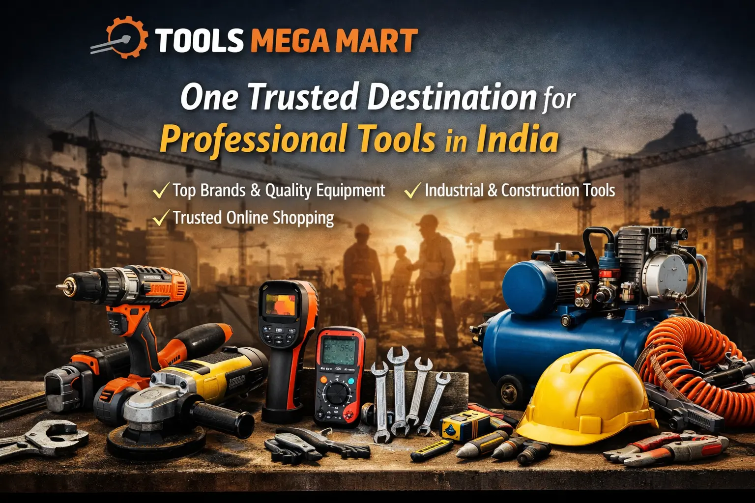 One Trusted Destination for Professional Tools in India