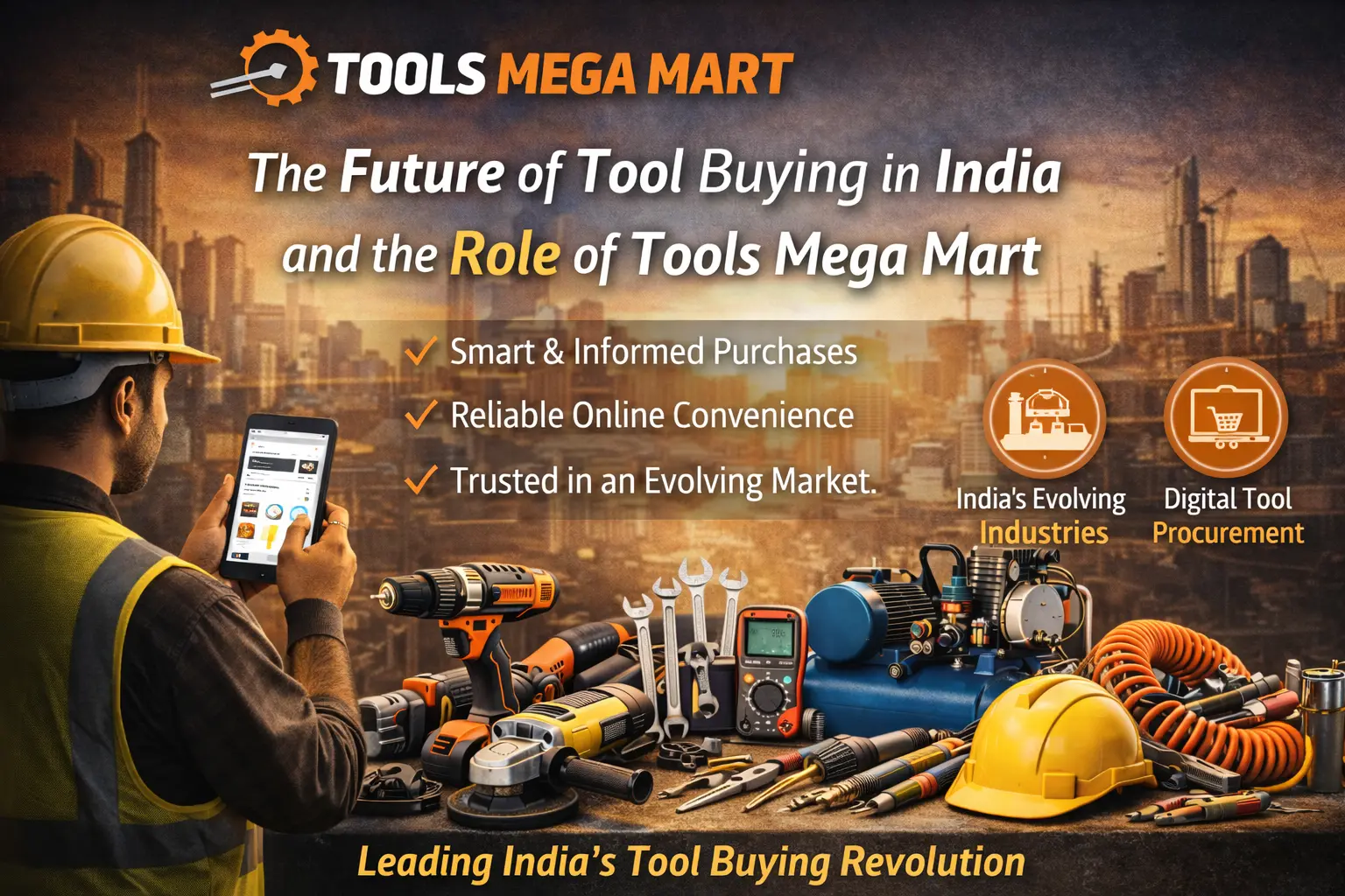 The Future of Tool Buying in India and the Role of Tools Mega Mart